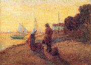 Shore Scene: Sunset Newman, Willie Betty